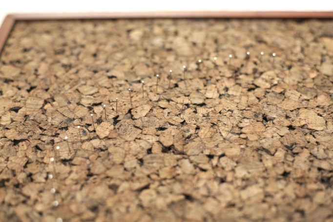 DIY String Art Cork Thread how to make string art pins nails