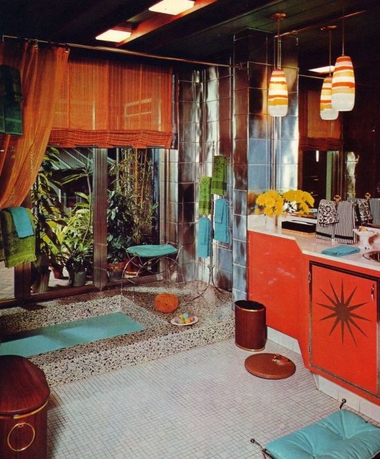 vintage 1960's bathroom