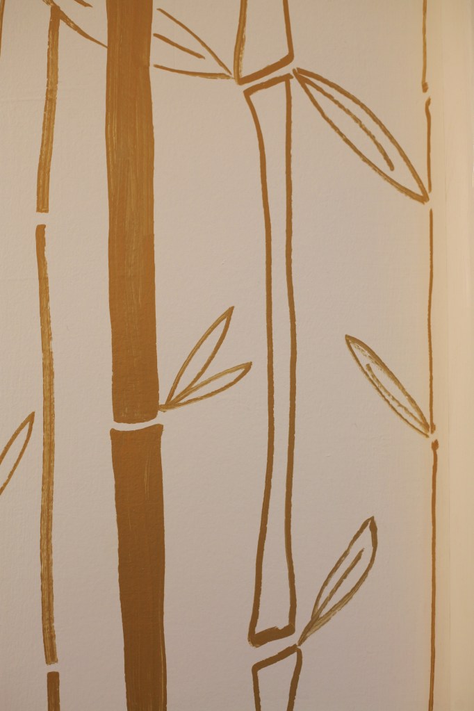paint pen walls bamboo