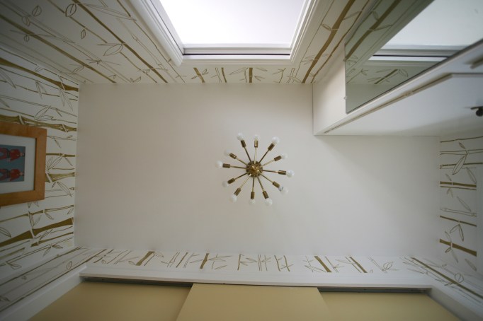 faux bamboo wallpaper paint pen walls