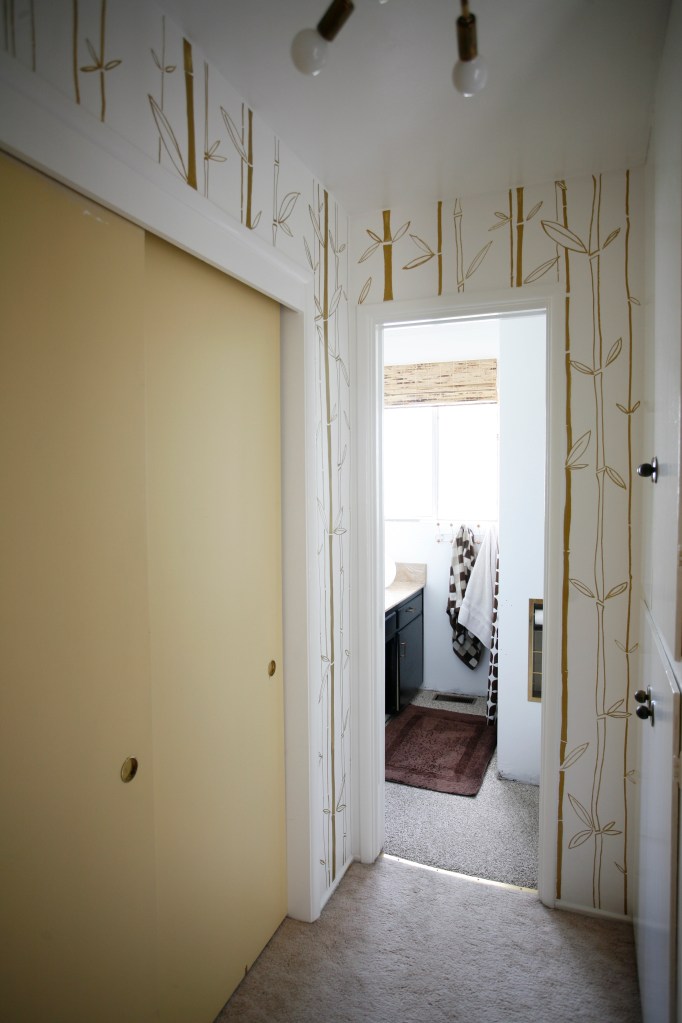 mid century closet doors