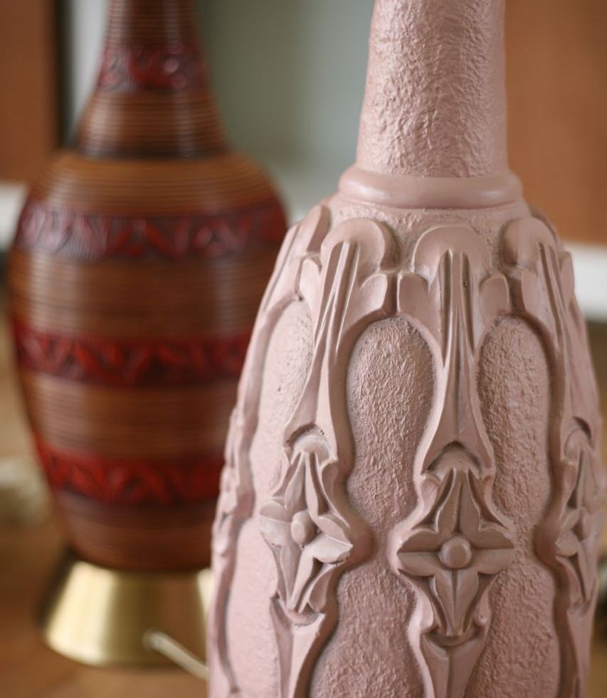 Mid century lamps thrift store