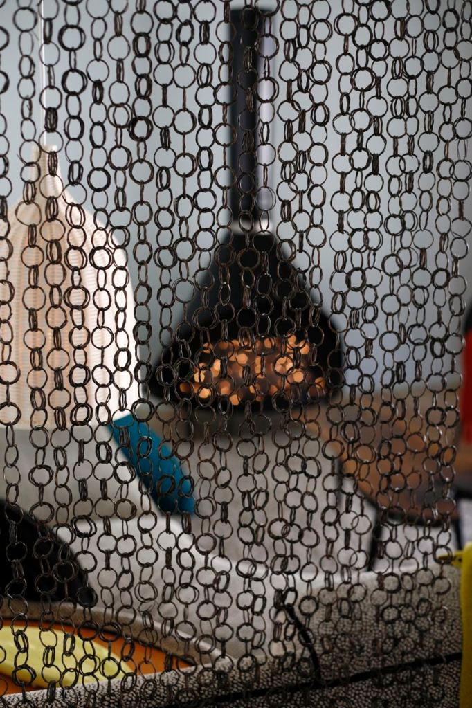 Mid Century Screen Hanging