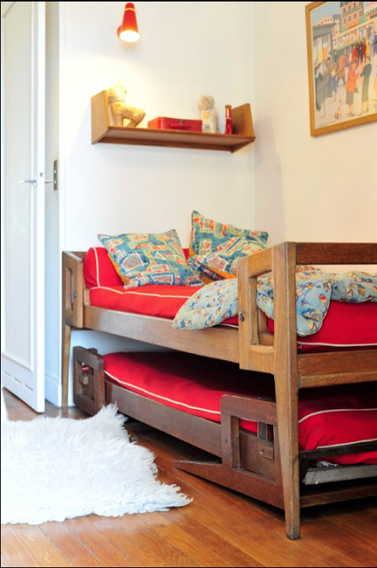 danish modern trundle bed vintage mid century