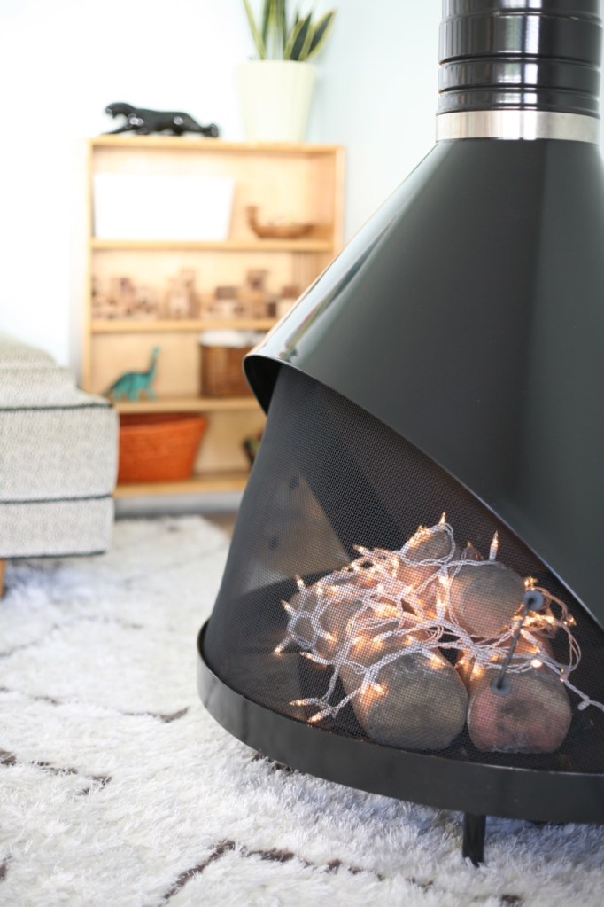 preway fireplace vintage mid century malm fire place cone 70's