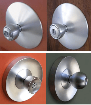 eichler door knobs escutcheon custom
