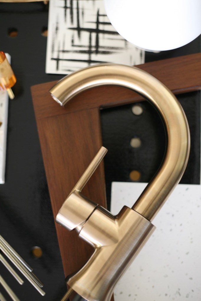 delta faucet bathroom trinsic champagne bronze high arc brass gold bathroom fixture sink