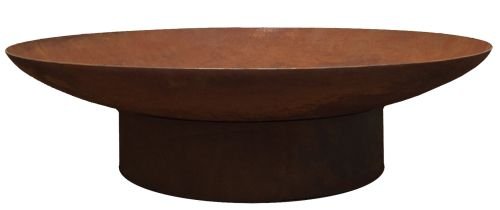 modern firepit mid century