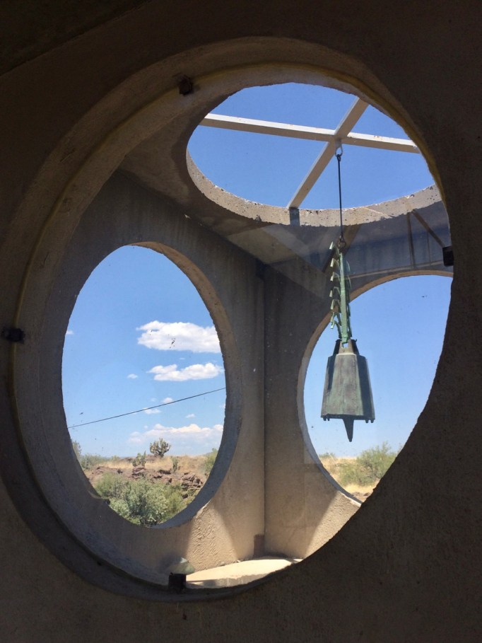 Arcosanti Paolo Soleri arcology mid century architecture Arizona brutalist