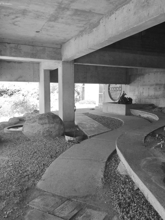 Arcosanti Paolo Soleri arcology mid century architecture Arizona brutalist