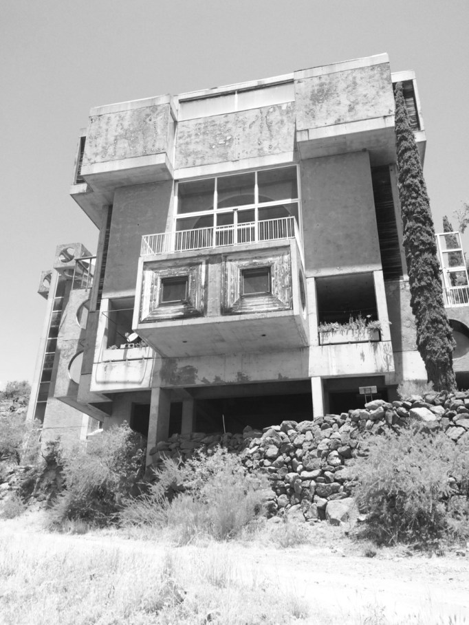 Arcosanti Paolo Soleri arcology mid century architecture Arizona brutalist