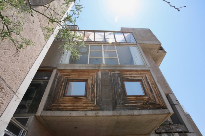 Arcosanti Paolo Soleri arcology mid century architecture Arizona brutalist