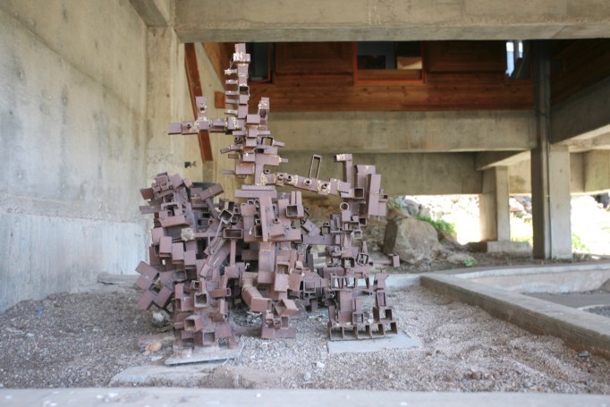 Arcosanti Paolo Soleri arcology mid century architecture Arizona brutalist