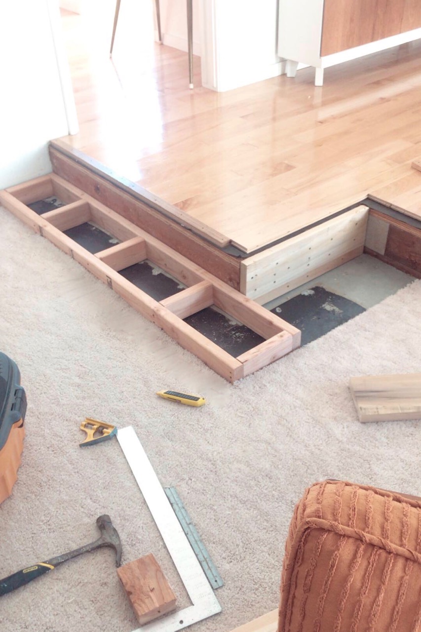 DIY Mid Century Walnut Room Divider – SUBURBAN POP