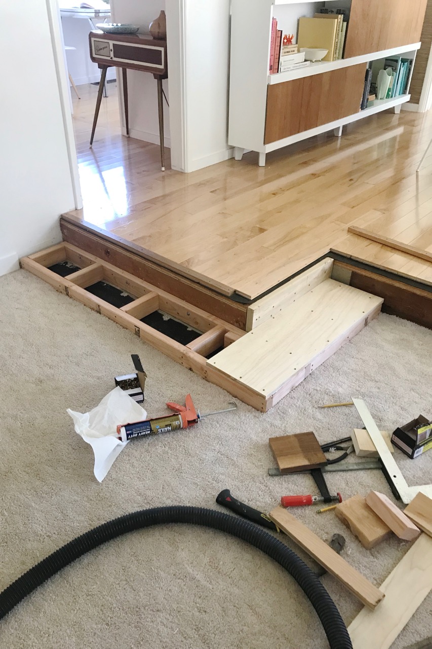 DIY Mid Century Walnut Room Divider – SUBURBAN POP