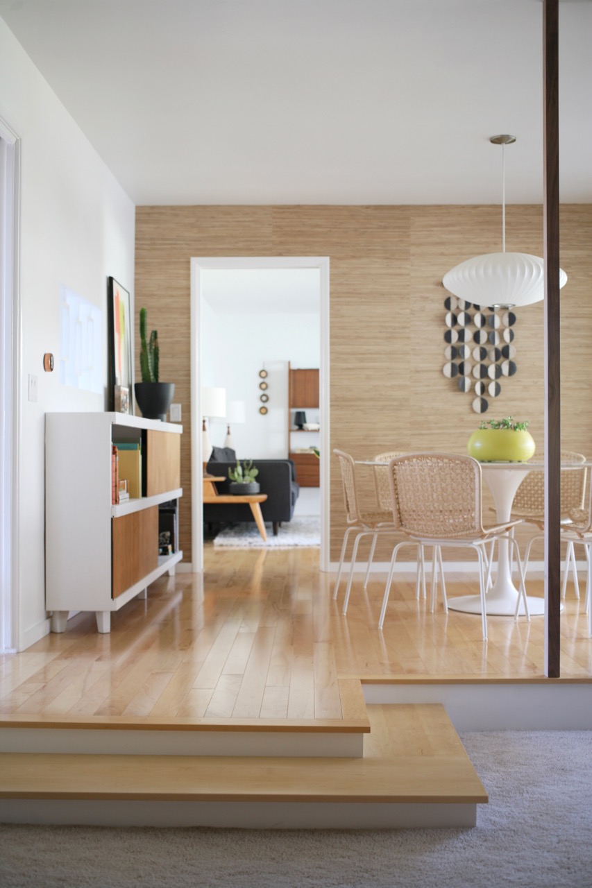 DIY Mid Century Walnut Room Divider – SUBURBAN POP
